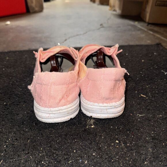 Hey Dude Wendy Tie Dye  Lemon Ombre Women's 9 Pre-loved - Picture 4 of 7